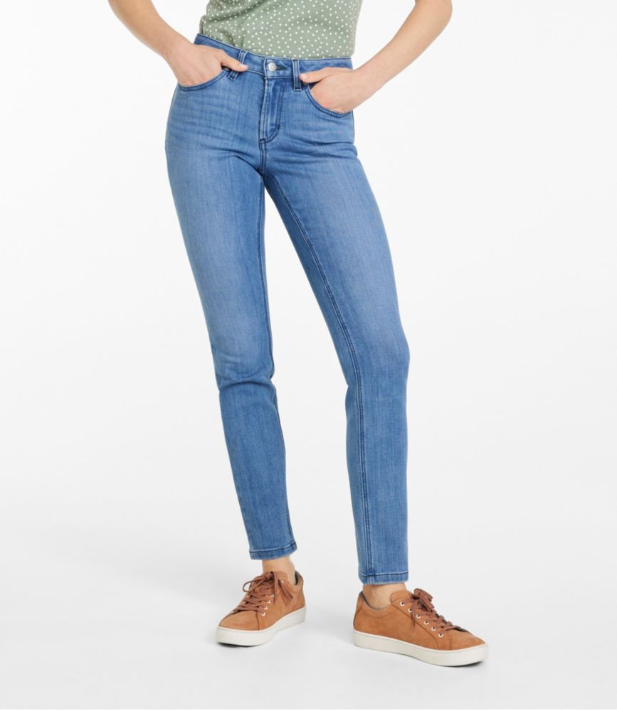 Women's BeanFlex® Jeans, Mid-Rise Skinny-Leg - leoleo123123