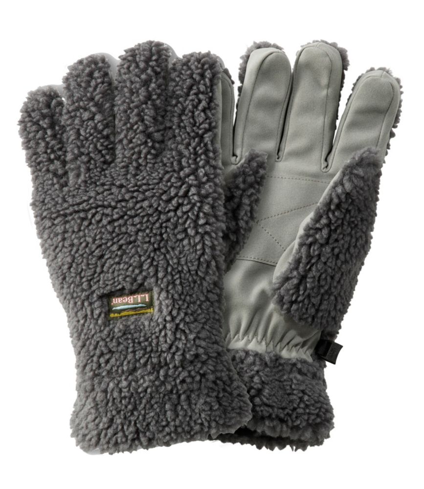 Adults' Mountain Pile Fleece Gloves - leoleo123123