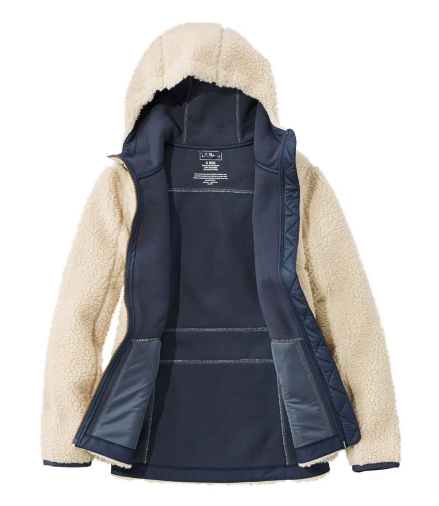 Women's Mountain Pile Fleece Hoodie - leoleo123123