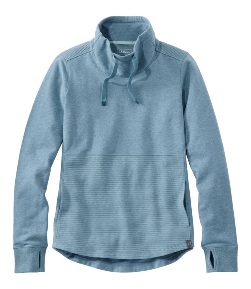 Women's L.L.Bean Cozy Mixed-Knit Pullover - leoleo123123