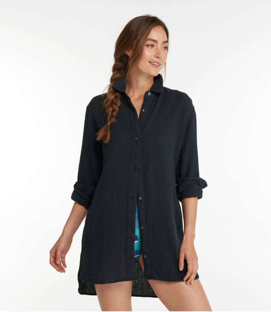 Women's Cloud Gauze Cover-Up Shirt - leoleo123123