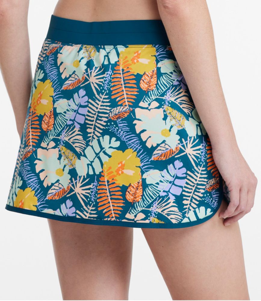 Women's UPF 50+ Knit Skort, Print - leoleo123123