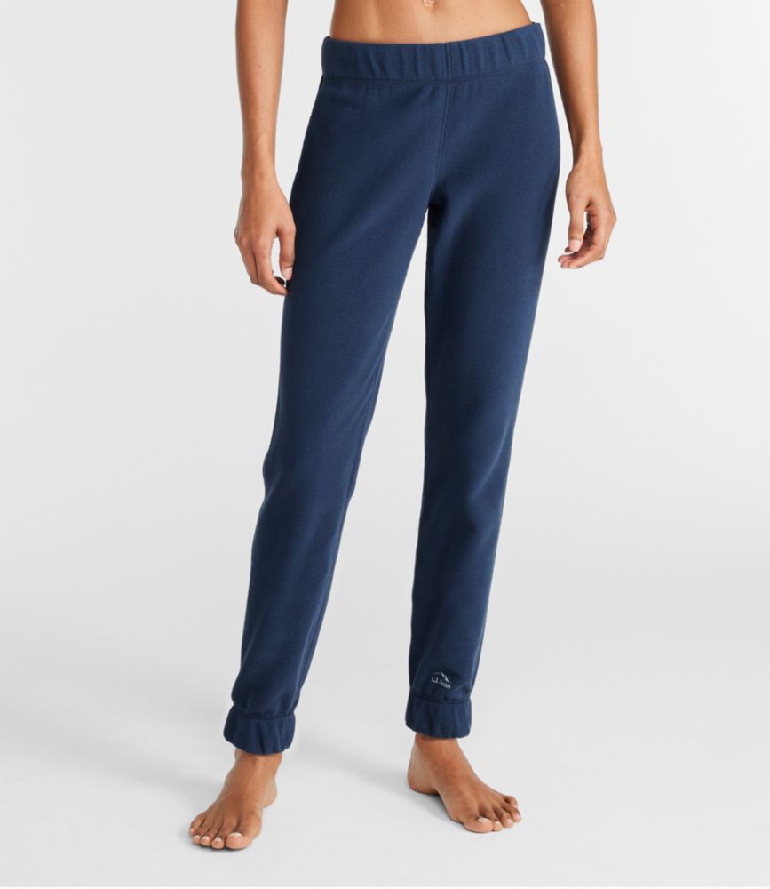 Women's L.L.Bean Fleece Base Layer Pants, Mid-Rise - leoleo123123