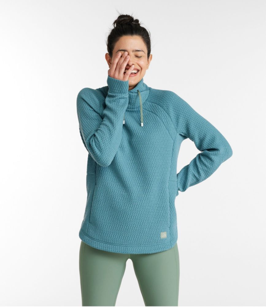 Women's Ridgeknit Crossneck Pullover - leoleo123123