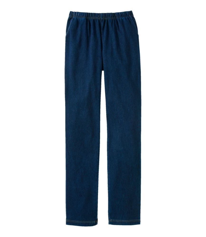 Women's Perfect Fit Pants, Denim Original Tapered Leg - leoleo123123