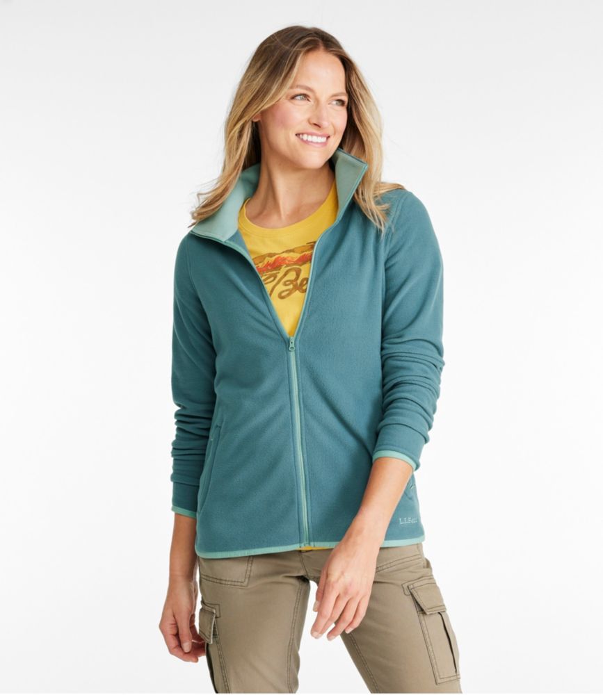 Women's Feather Fleece, Full-Zip - leoleo123123