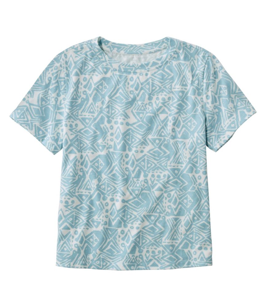 Women's Signature Rangeley Cotton Tee, Boxy - leoleo123123