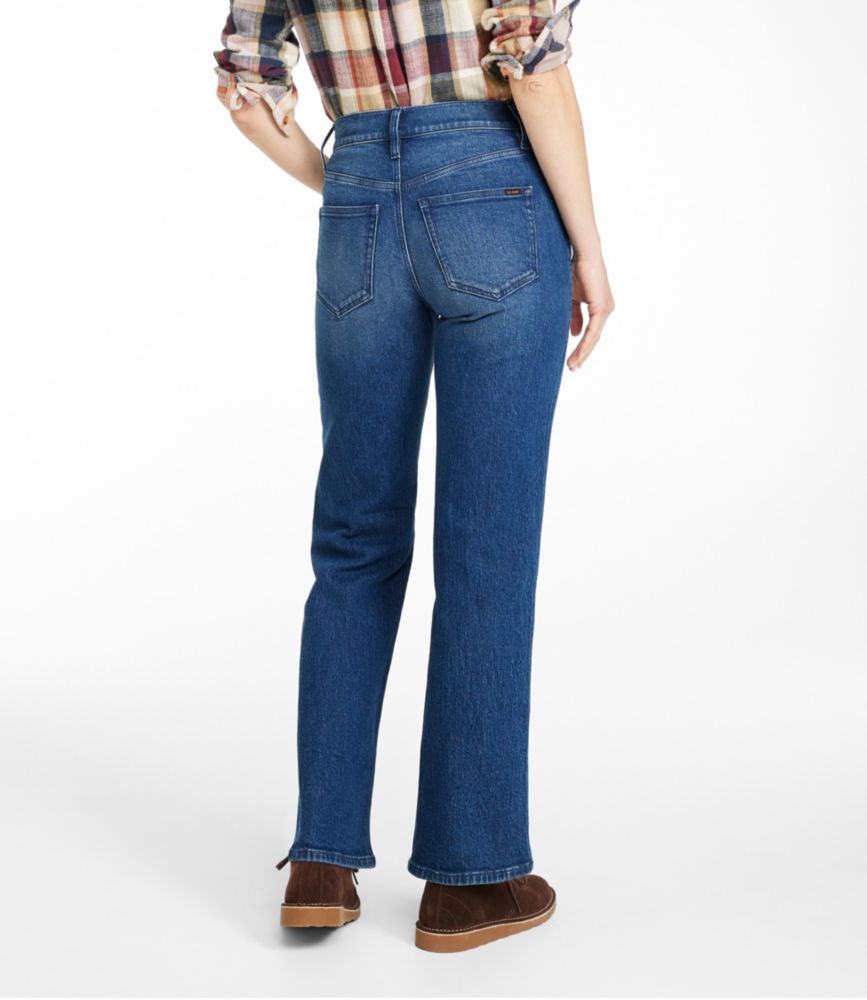 Women's Signature Original Jeans, High-Rise Straight-Leg - leoleo123123