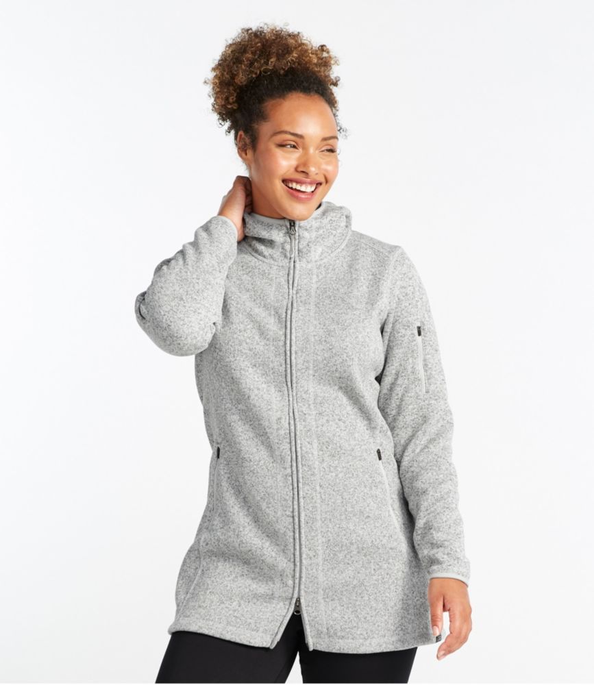Women's L.L.Bean Sweater Fleece Coat - leoleo123123