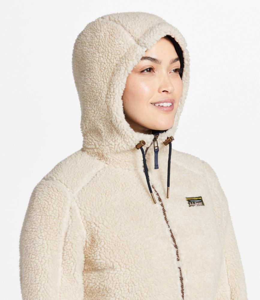 Women's Mountain Pile Fleece Hoodie - leoleo123123