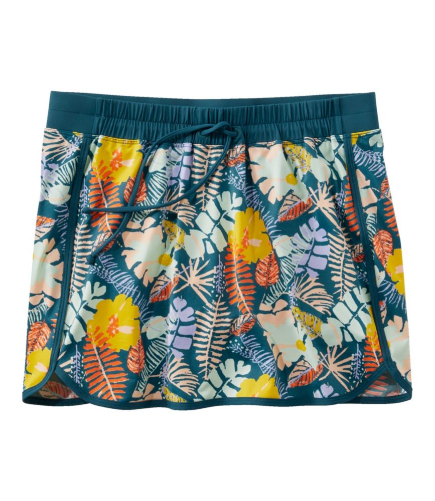 Women's UPF 50+ Knit Skort, Print - leoleo123123