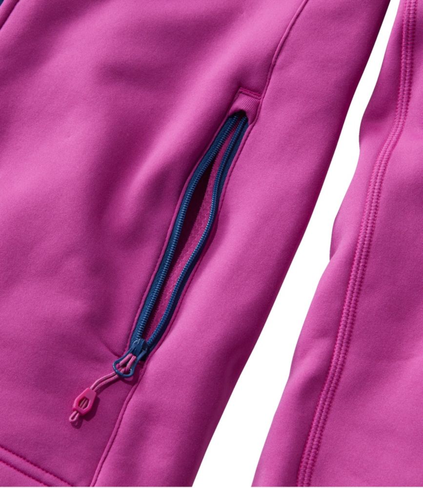 Women's PrimaLoft ThermaStretch Fleece Jacket, Hooded Full-Zip - leoleo123123