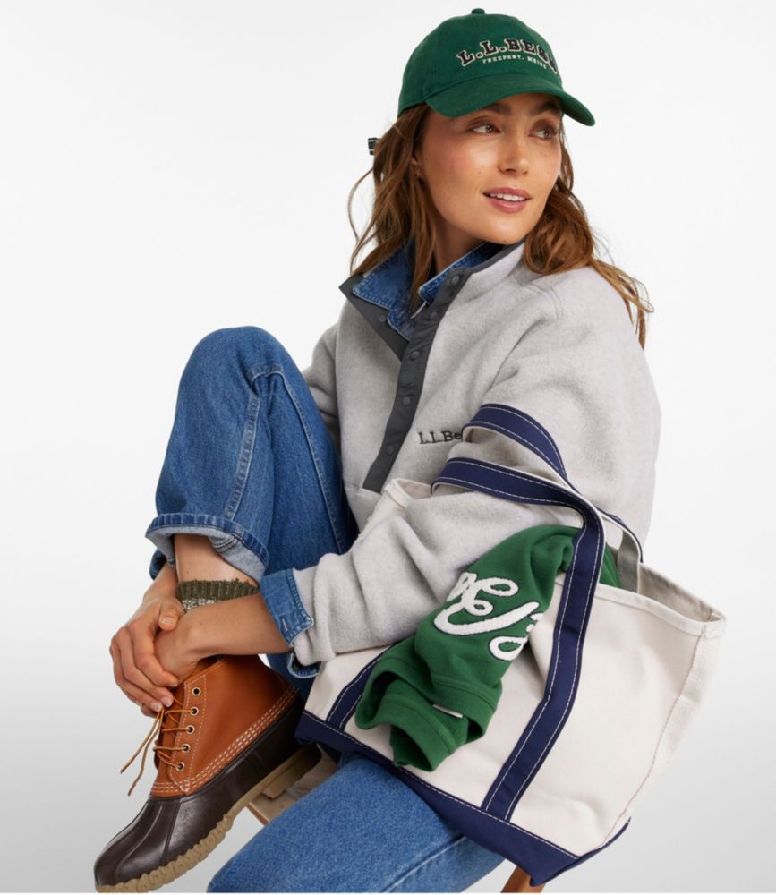 Adults' Bean's Classic Fleece Pullover - leoleo123123