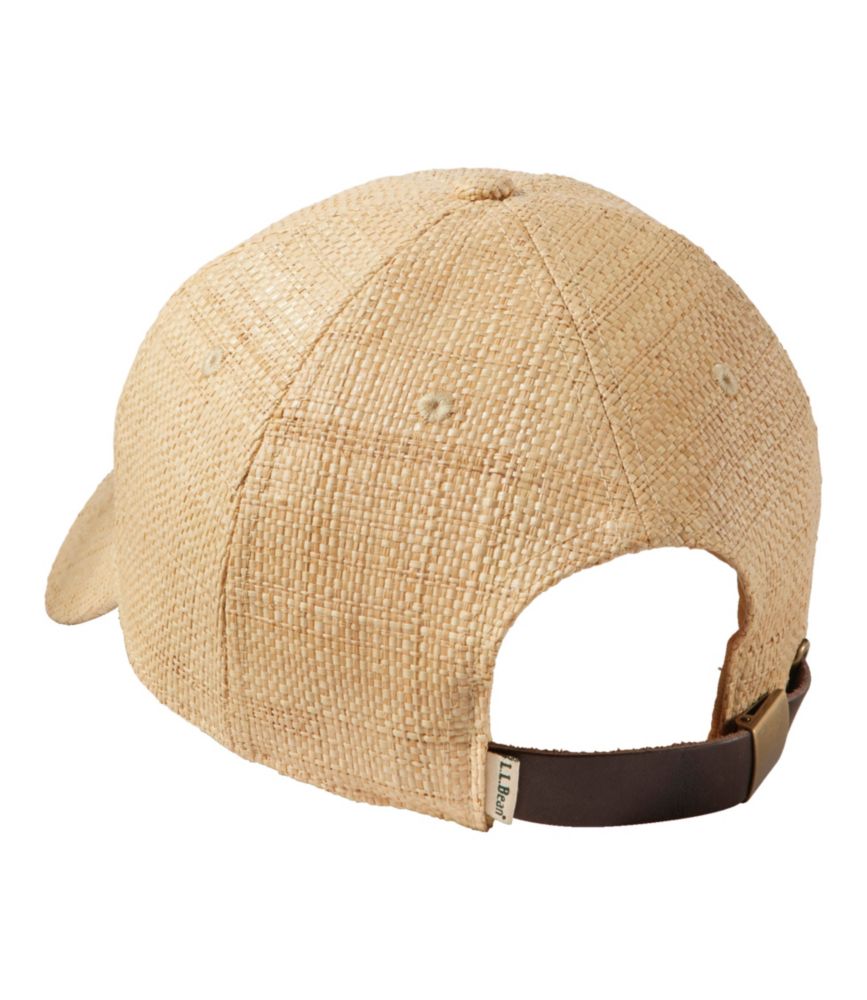 Adults' SunSmart Straw Baseball Cap - leoleo123123