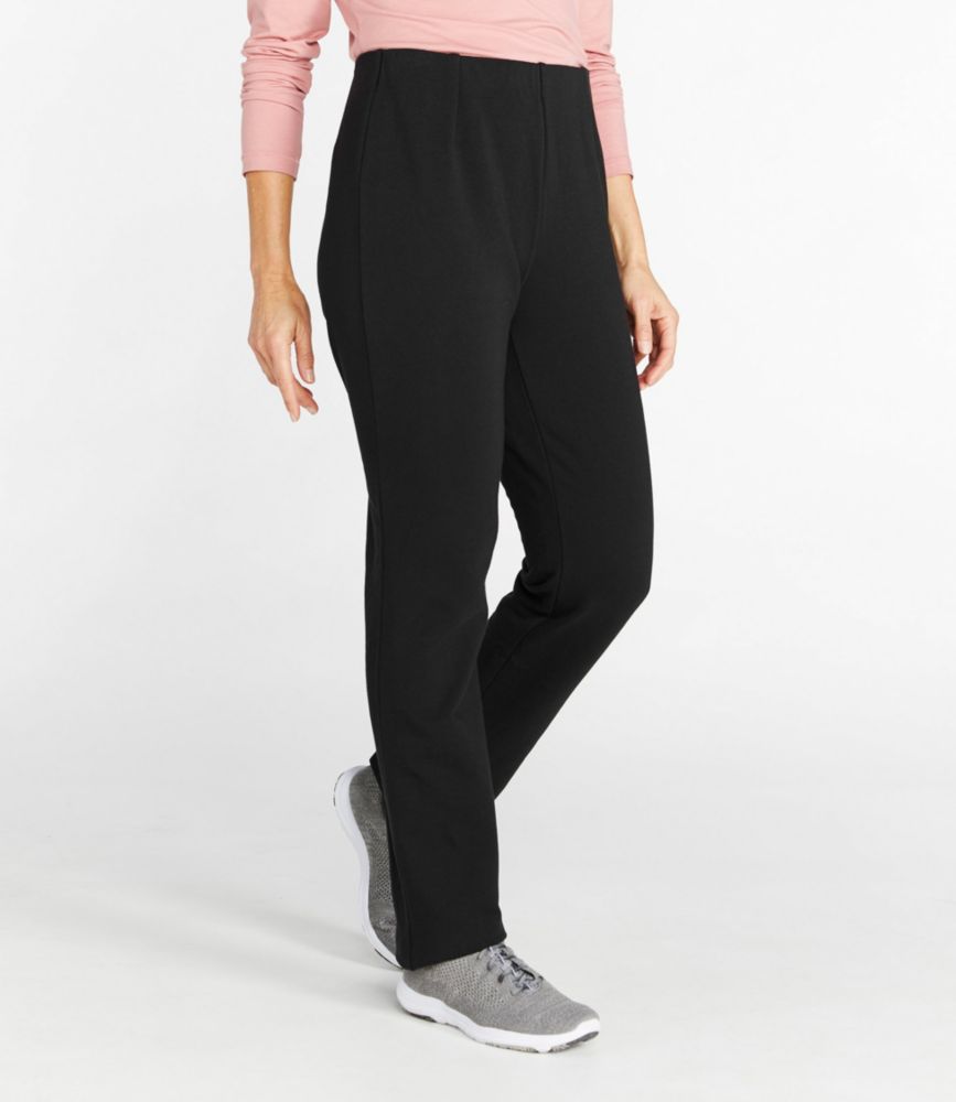 Women's Perfect Fit Pants, Fleece-Backed Slim-Leg - leoleo123123