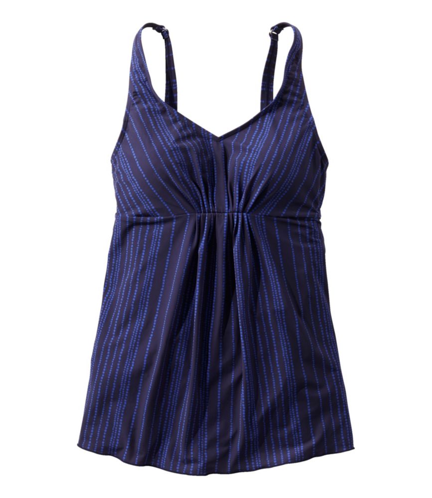Women's Shaping Swimwear, Soft-Drape Tankini Top, Print - leoleo123123
