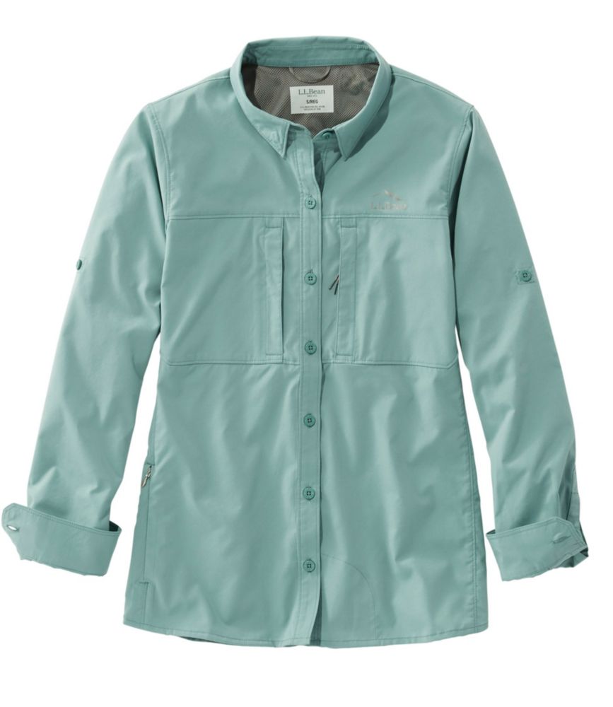 Women's Tropicwear Pro Stretch Shirt, Long-Sleeve - leoleo123123