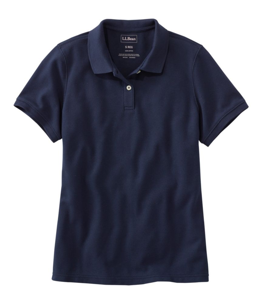 Women's Premium Double L Polo, Relaxed Fit - leoleo123123