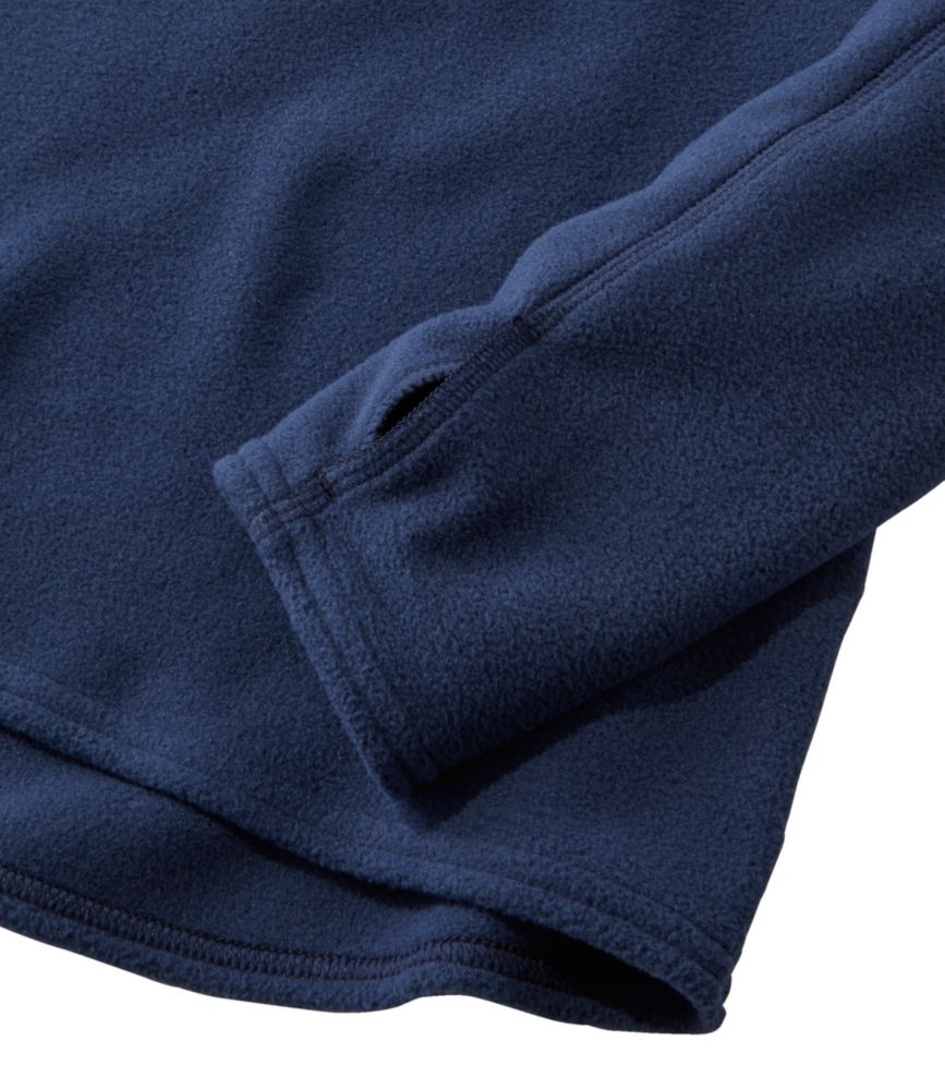 Women's L.L.Bean Fleece Base Layer Crew, Long-Sleeve - leoleo123123