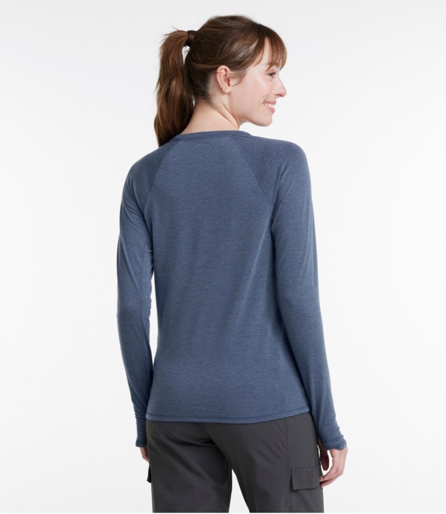 Women's Everyday SunSmart® Tee, Crewneck Long-Sleeve - leoleo123123