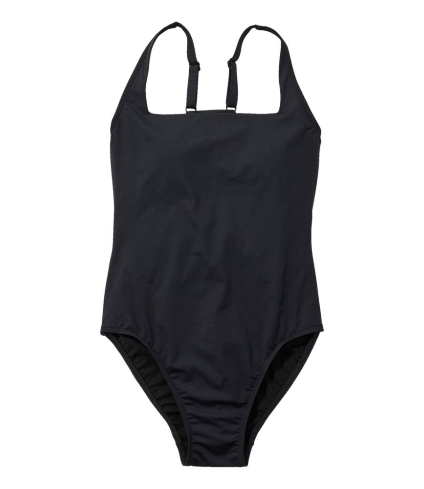 Women's New Currents Swimwear, Squareneck Tanksuit - leoleo123123