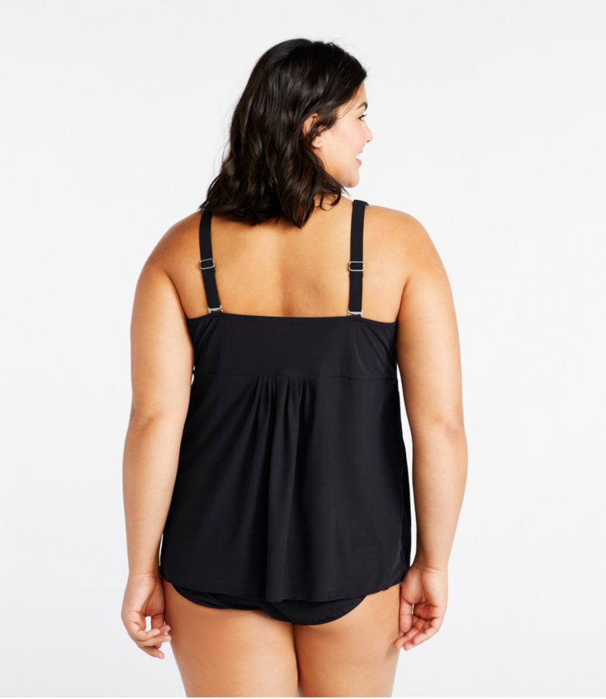 Women's Shaping Swimwear, Soft-Drape Tankini Top - leoleo123123