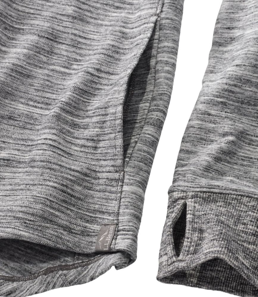 Women's L.L.Bean Cozy Mixed-Knit Pullover, Marled - leoleo123123
