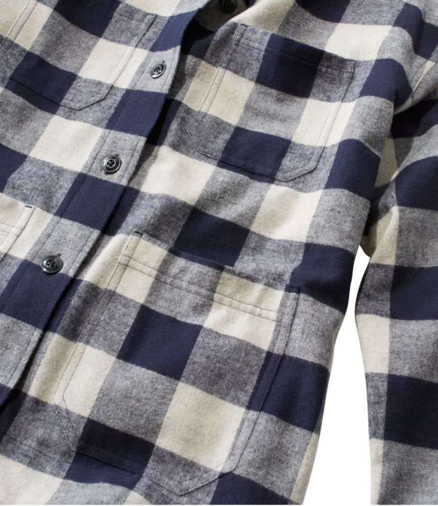 Women's Signature Chamois Shirt-Jacket, Pattern - leoleo123123