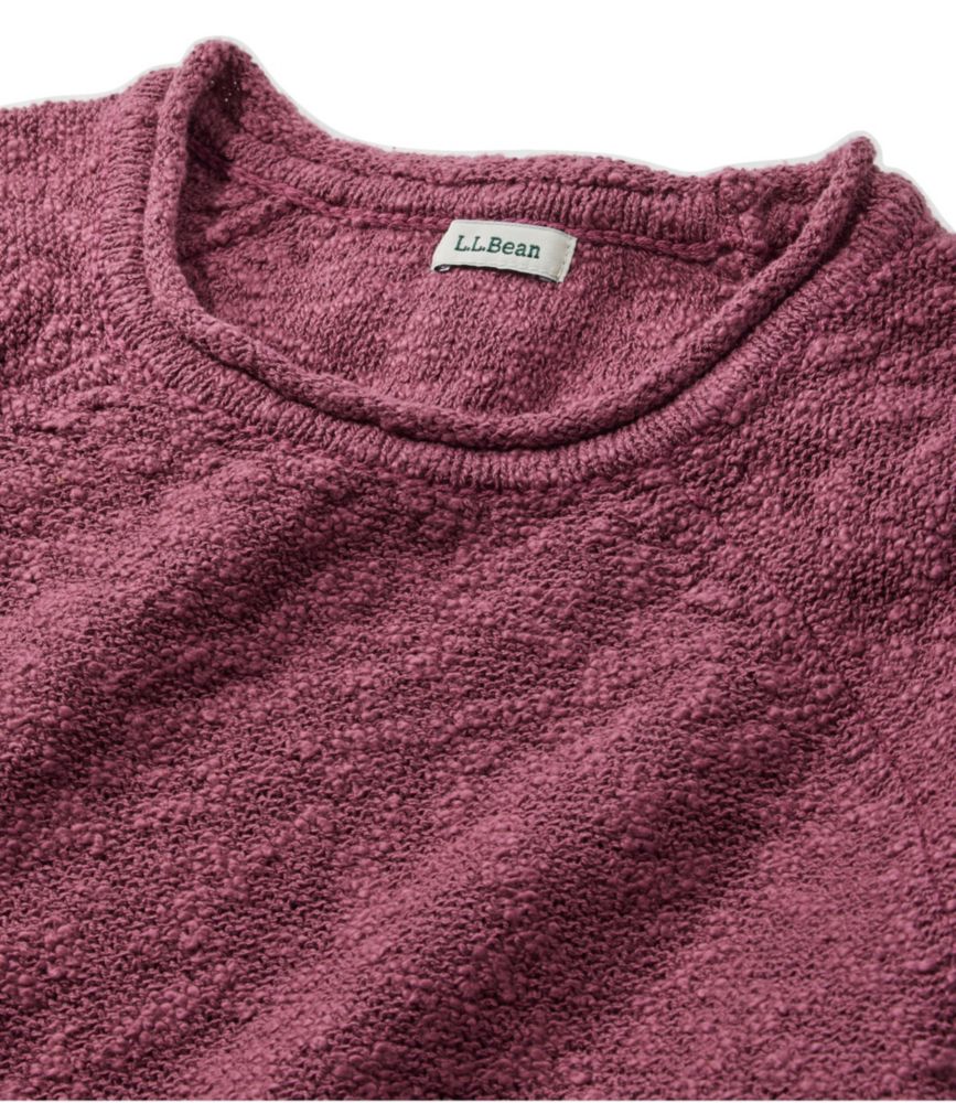 Women's Midweight Cotton Slub Rollneck Pullover - leoleo123123