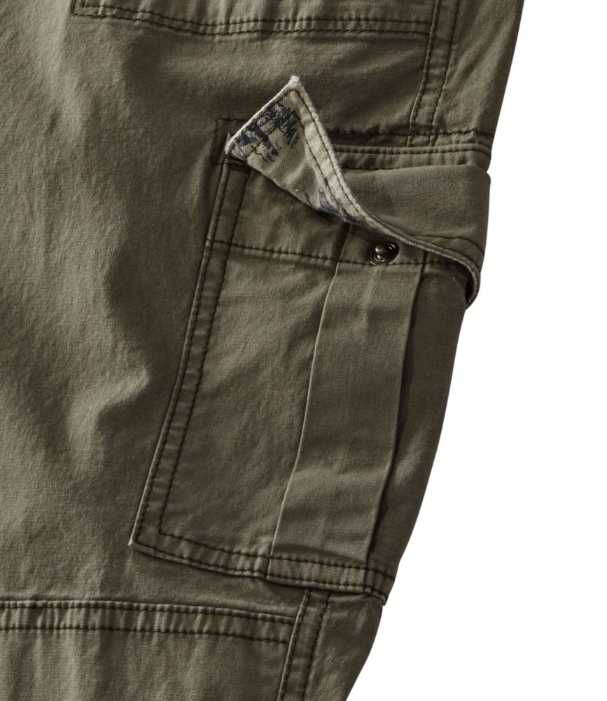 Women's Stretch Canvas Cargo Pants, Mid-Rise Straight-Leg - leoleo123123