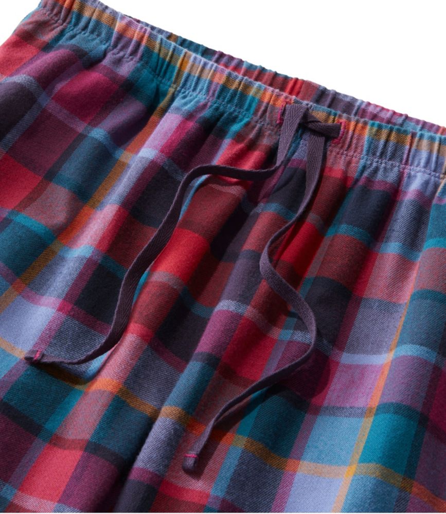 Women's L.L.Bean Flannel Sleep Pants, Plaid - leoleo123123