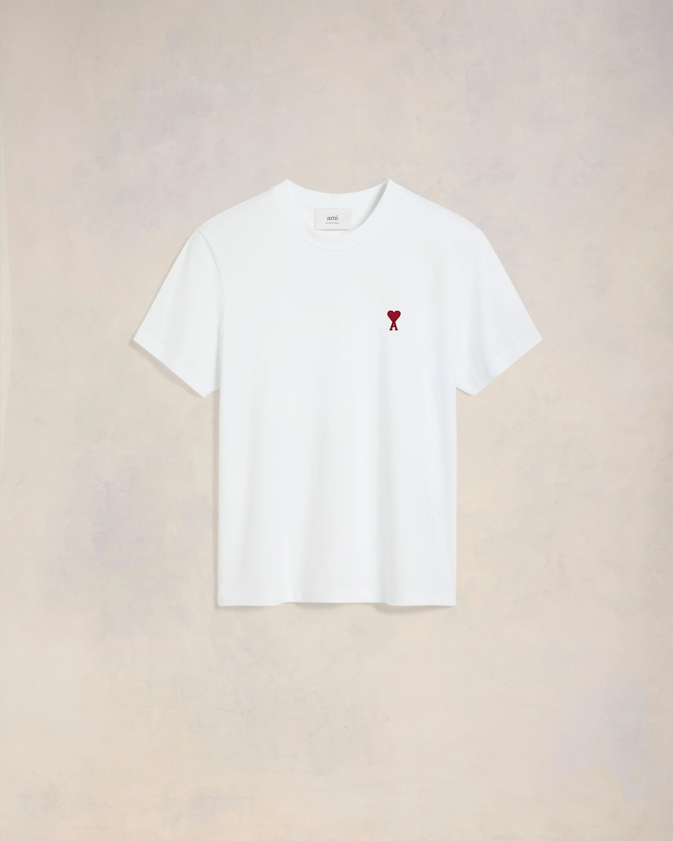 White Red Ami De Coeur T-Shirt - leoleo123123
