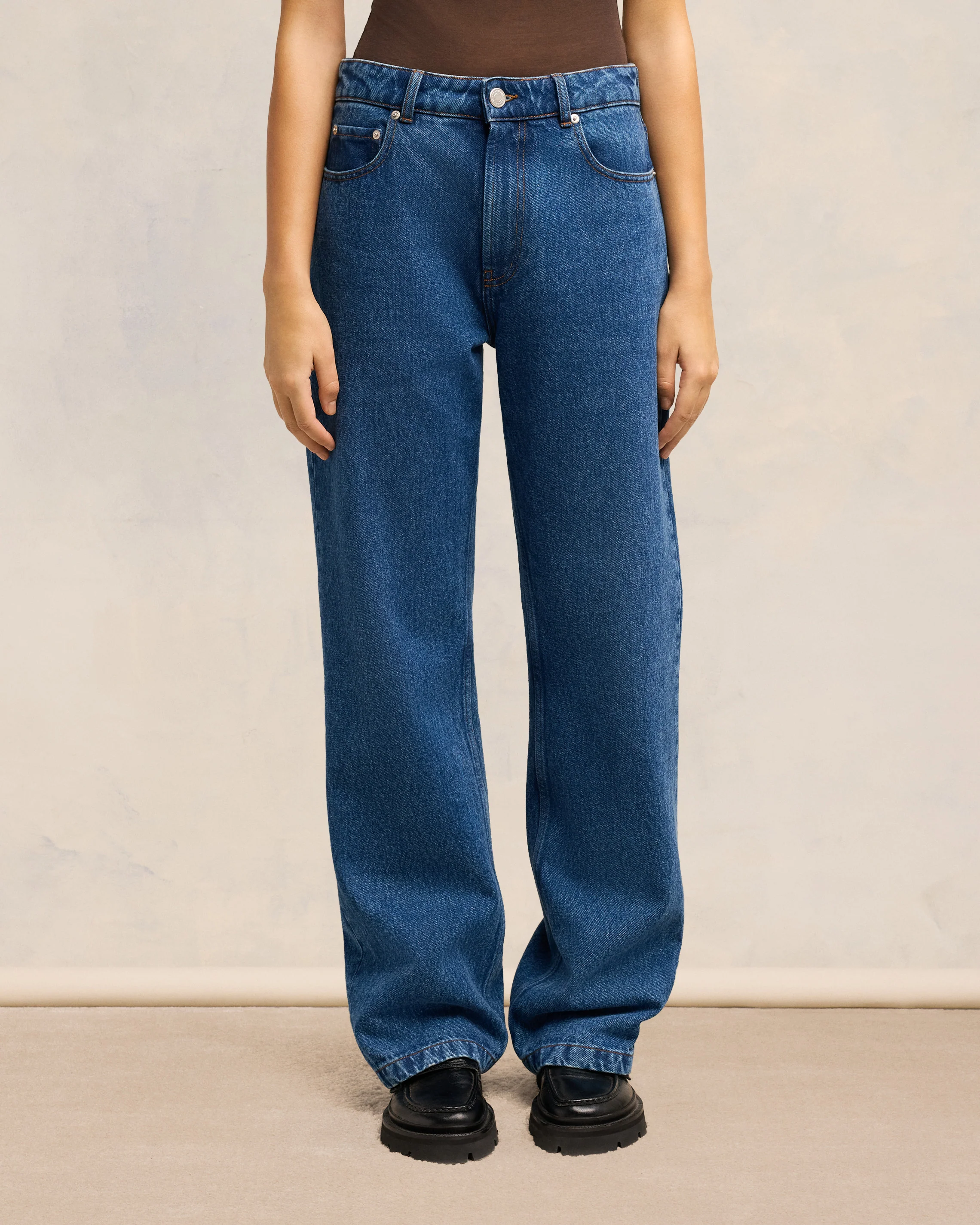 Used Blue Large Fit Jeans - leoleo123123