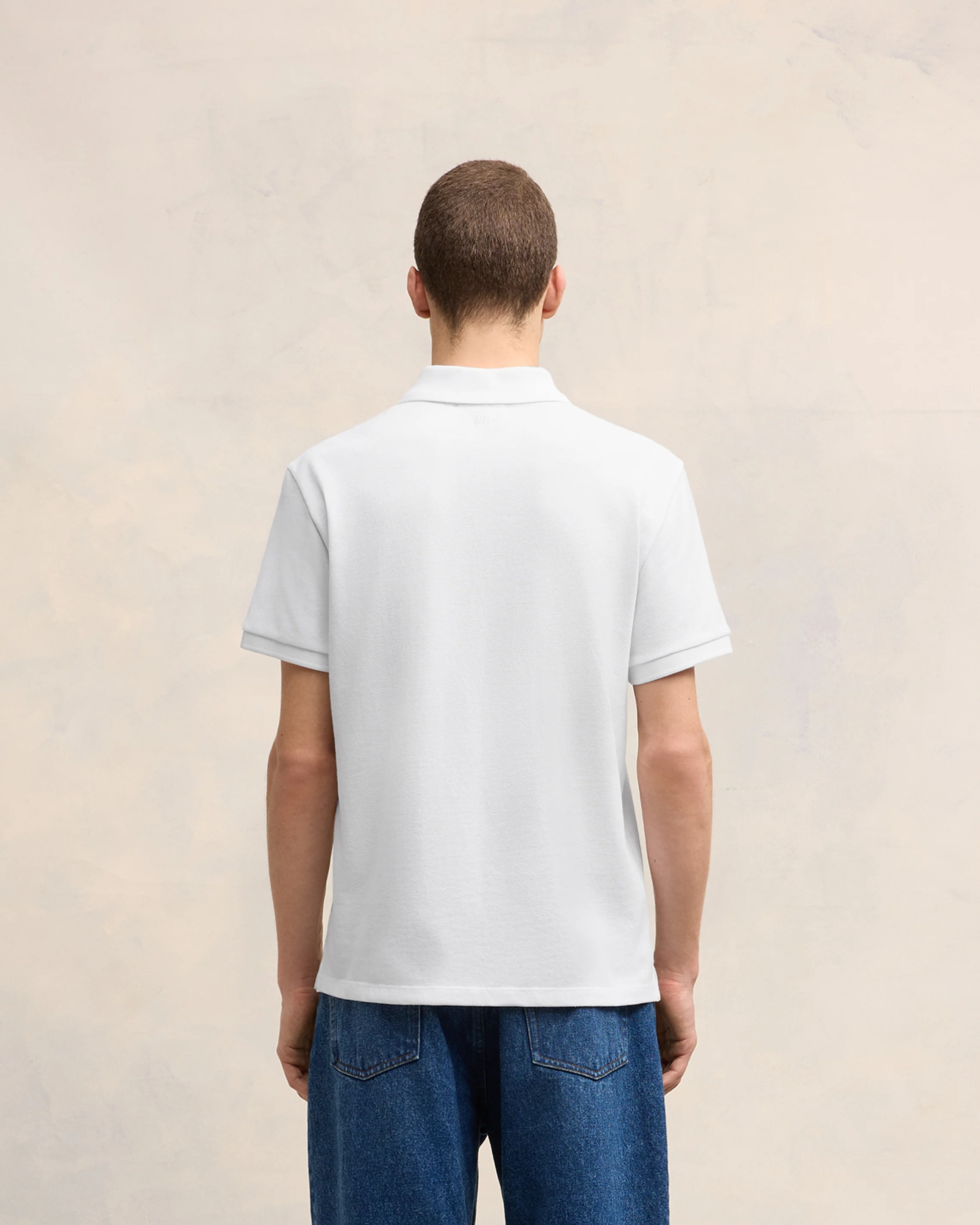 White Polo Shirt | Ami De Coeur | Ami Paris US - leoleo123123