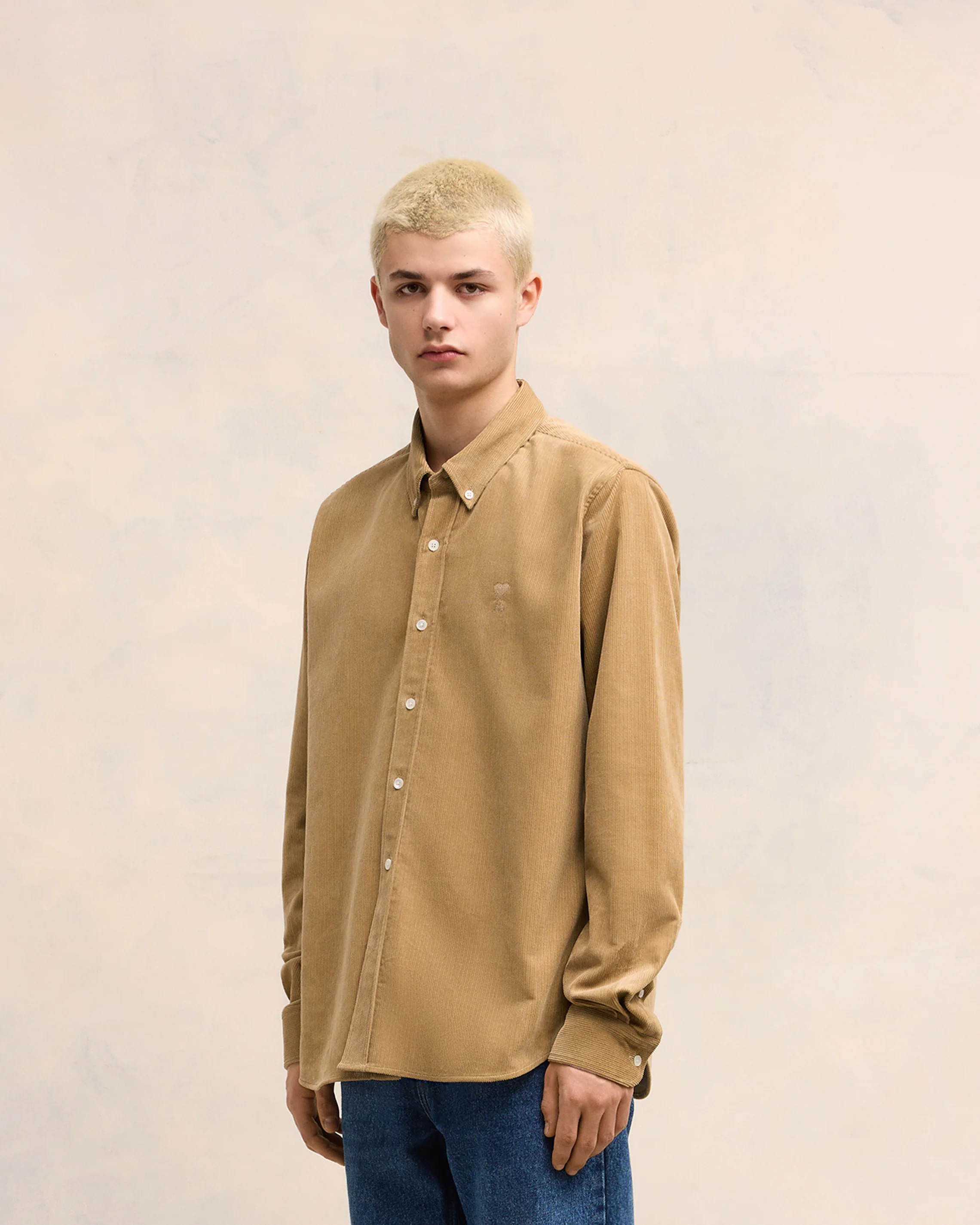 Sand Classic Fit Shirt - leoleo123123