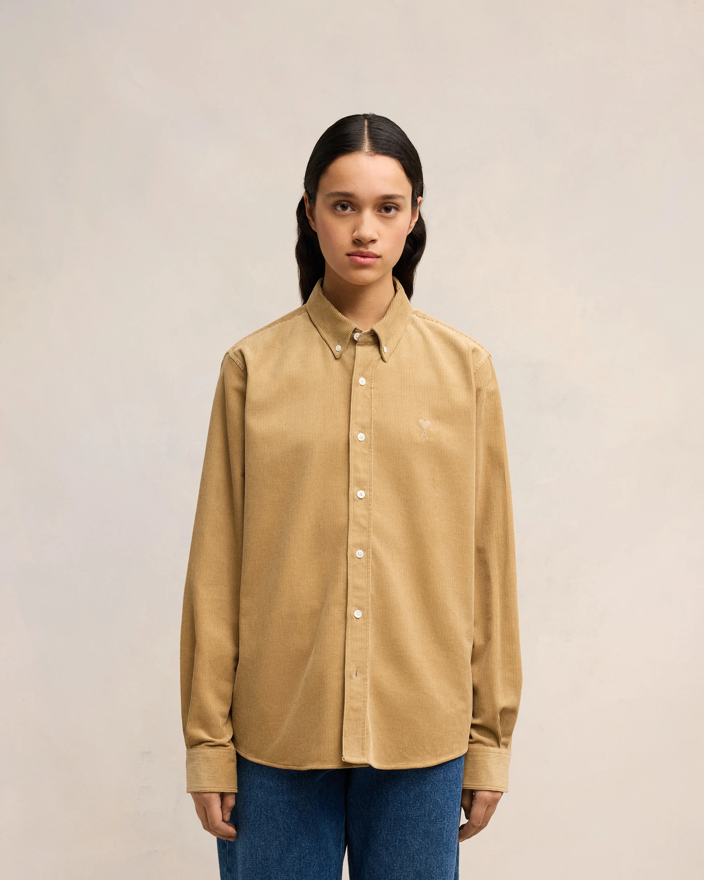 Sand Classic Fit Shirt - leoleo123123