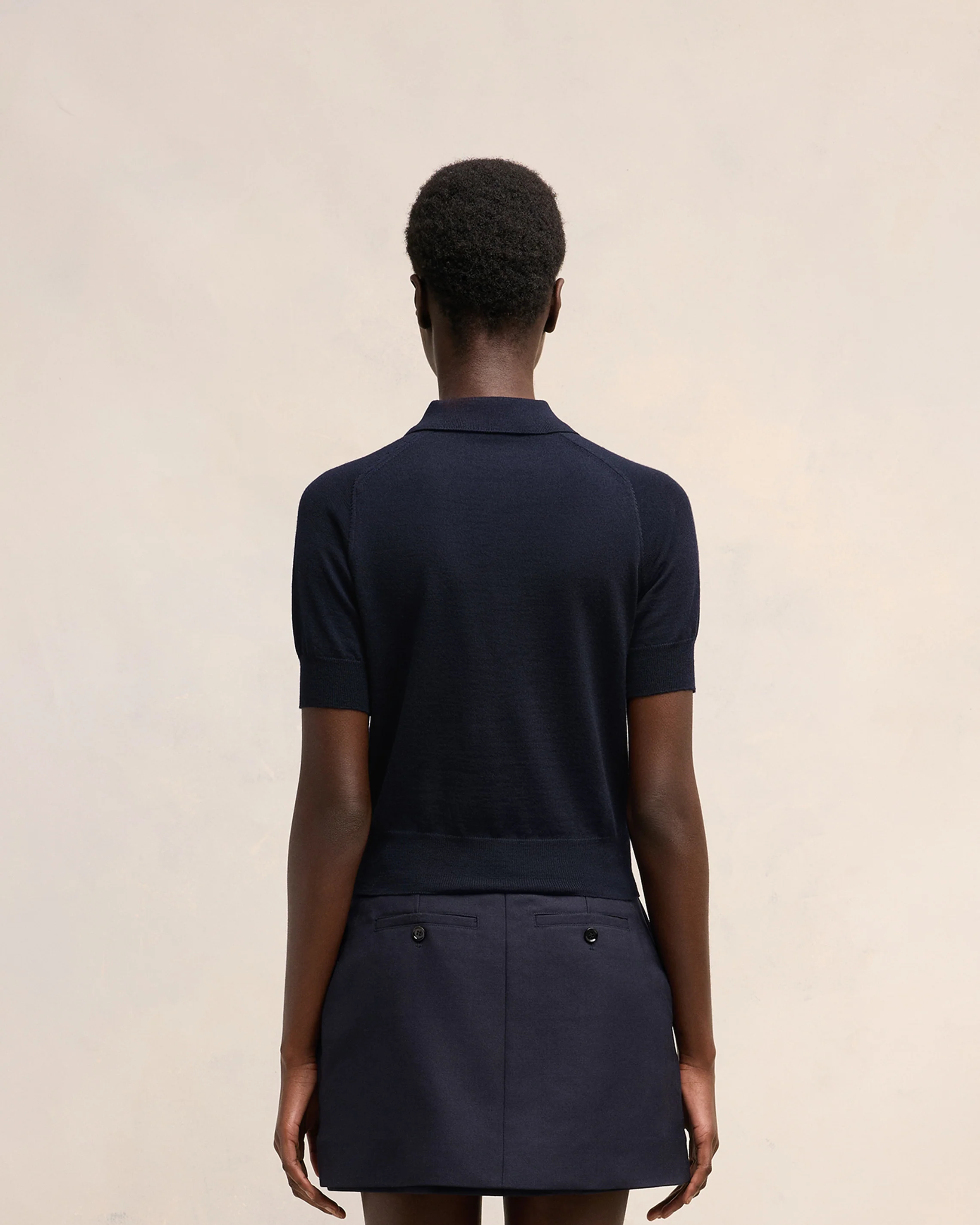 Night Blue Tonal Ami De Coeur Polo - leoleo123123