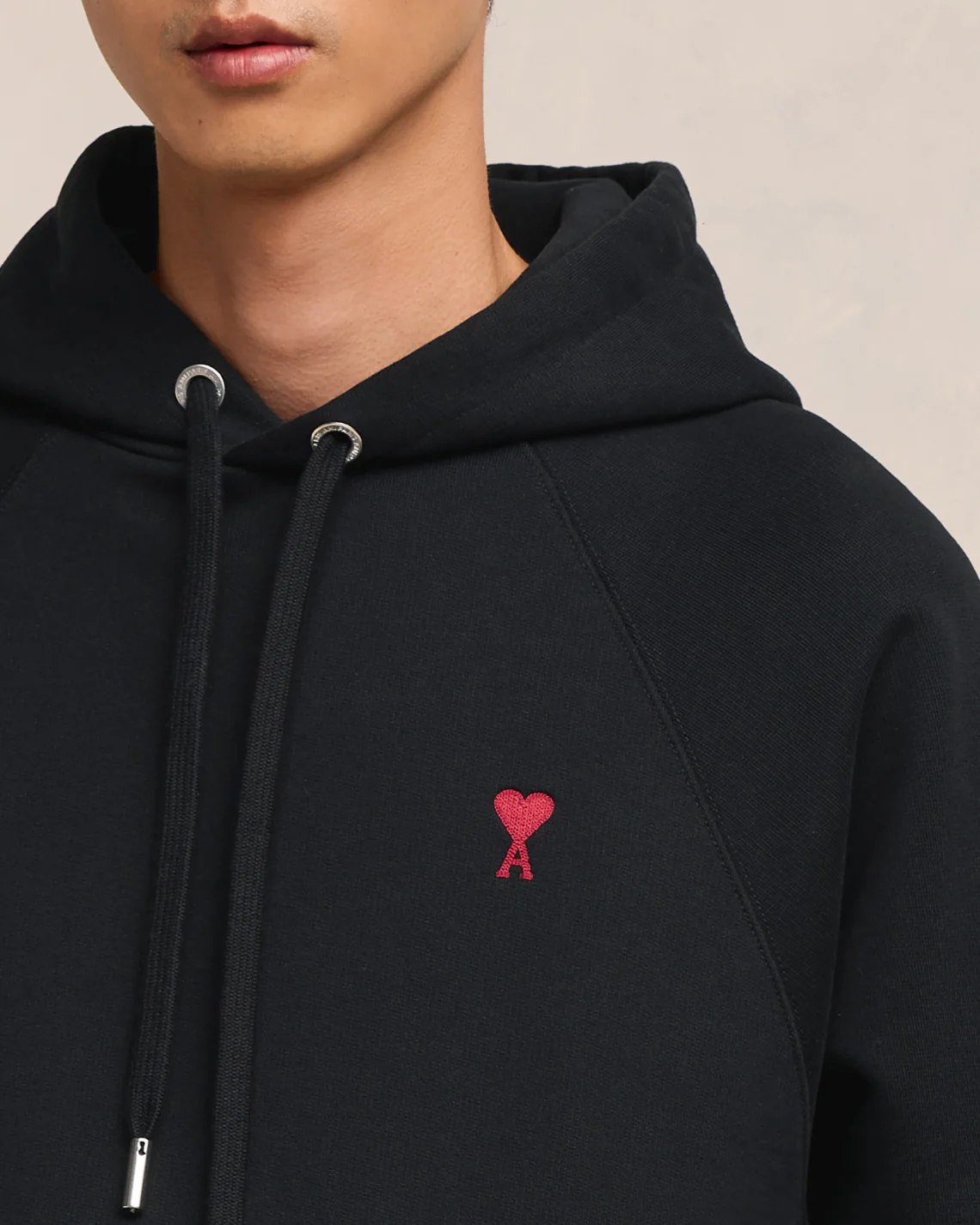 Black Fleece Hoodie | Ami De Coeur | Ami Paris US - leoleo123123