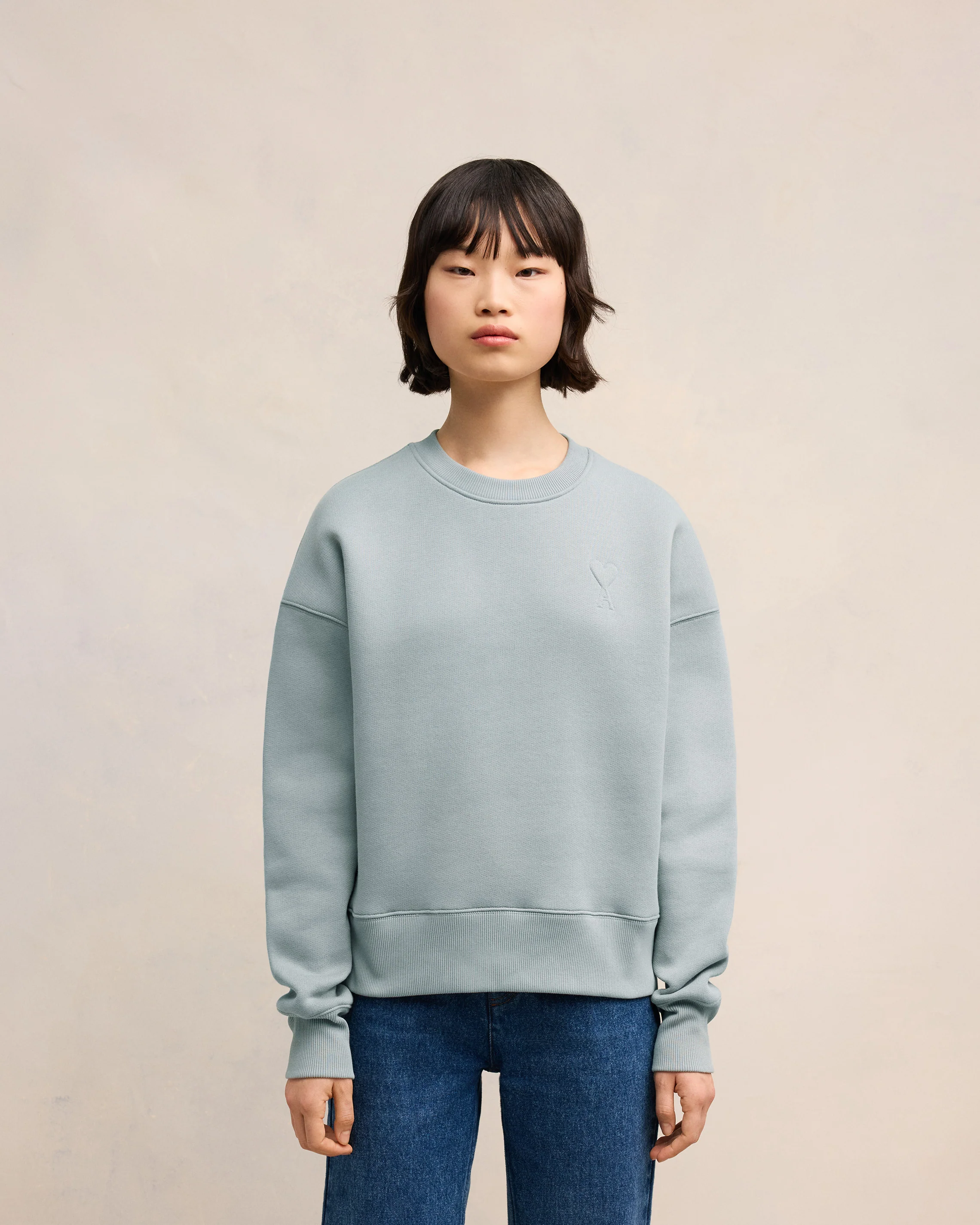 Clay Blue Ami De Coeur Sweatshirt - leoleo123123