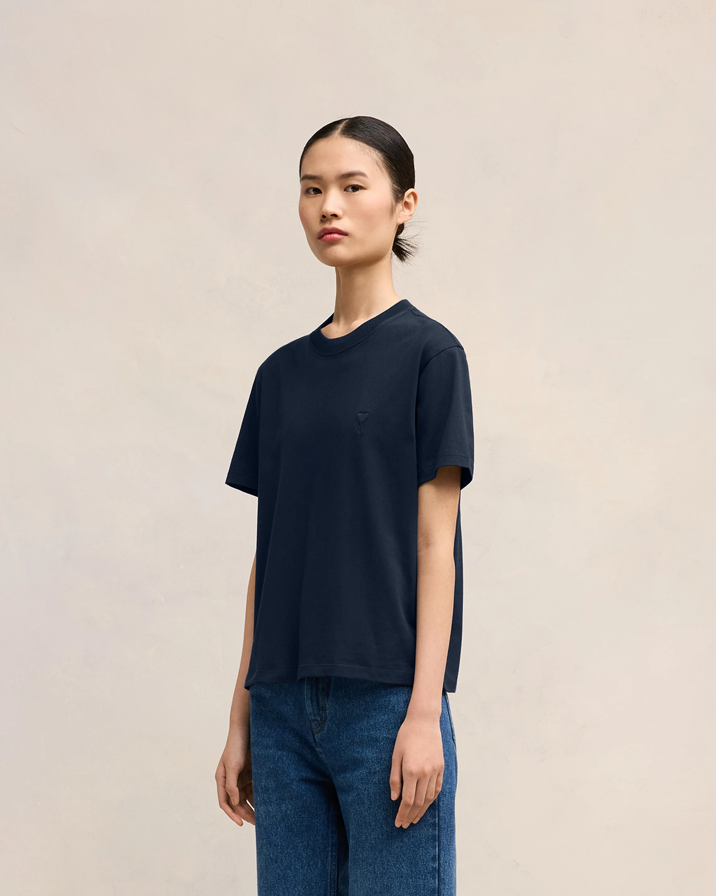 Night Blue Ami De Coeur T-Shirt - leoleo123123