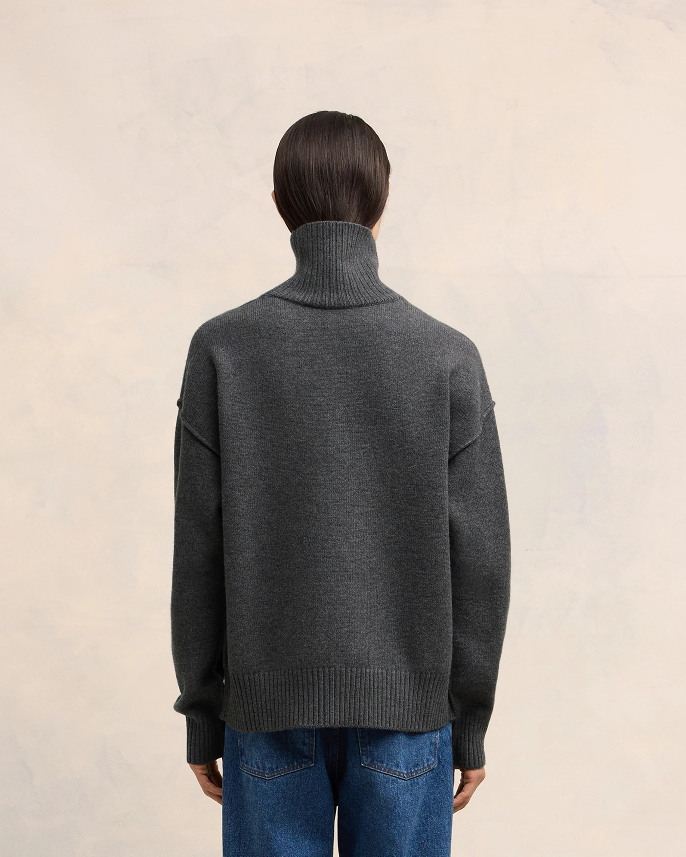 Pull Ami De Coeur Rouge Gris Chine / Rouge - leoleo123123