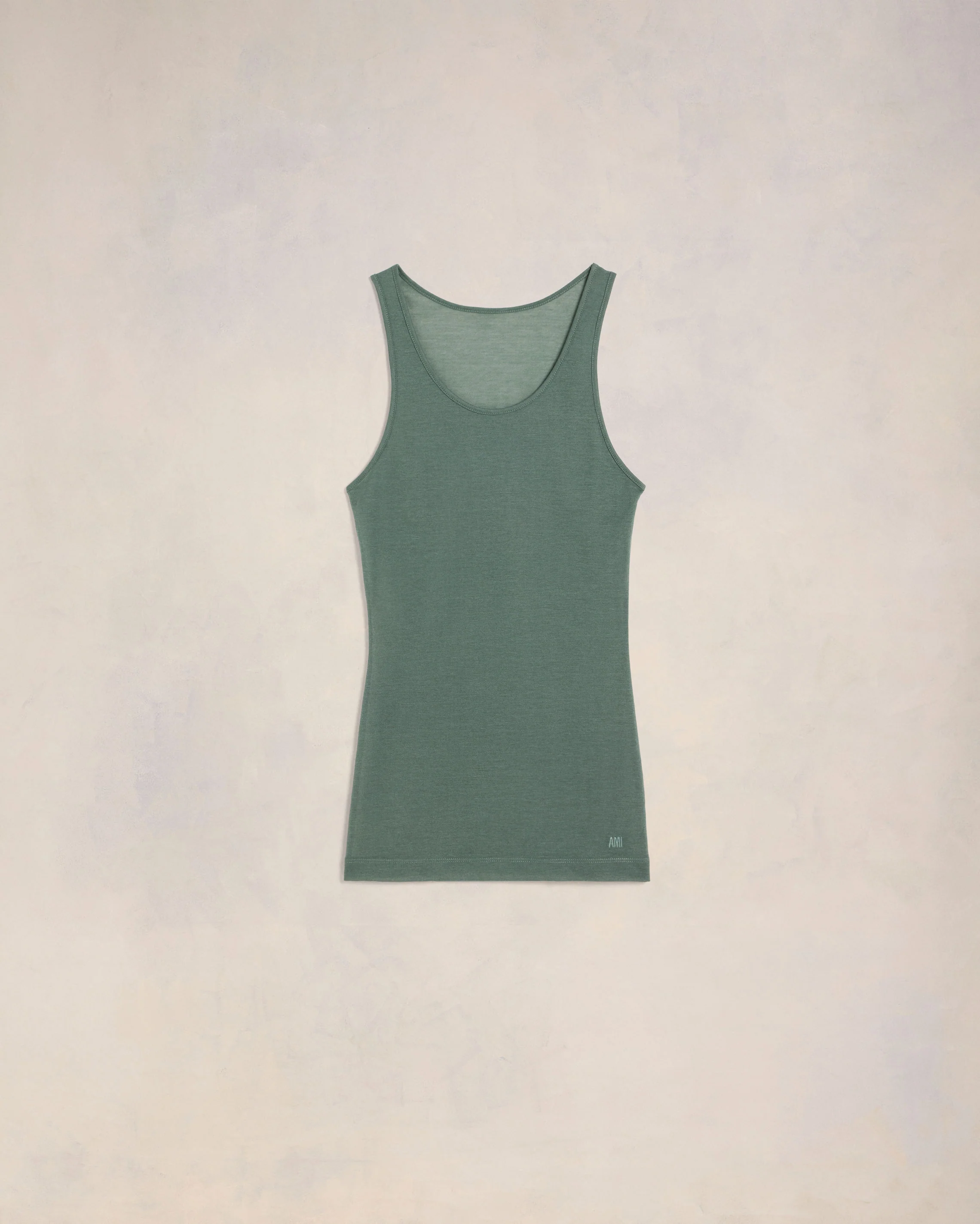 Antique Clay Low Necked Tanktop - leoleo123123