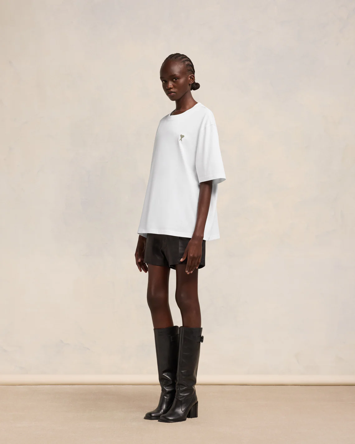 White/Sage Ami De Coeur T-Shirt - leoleo123123