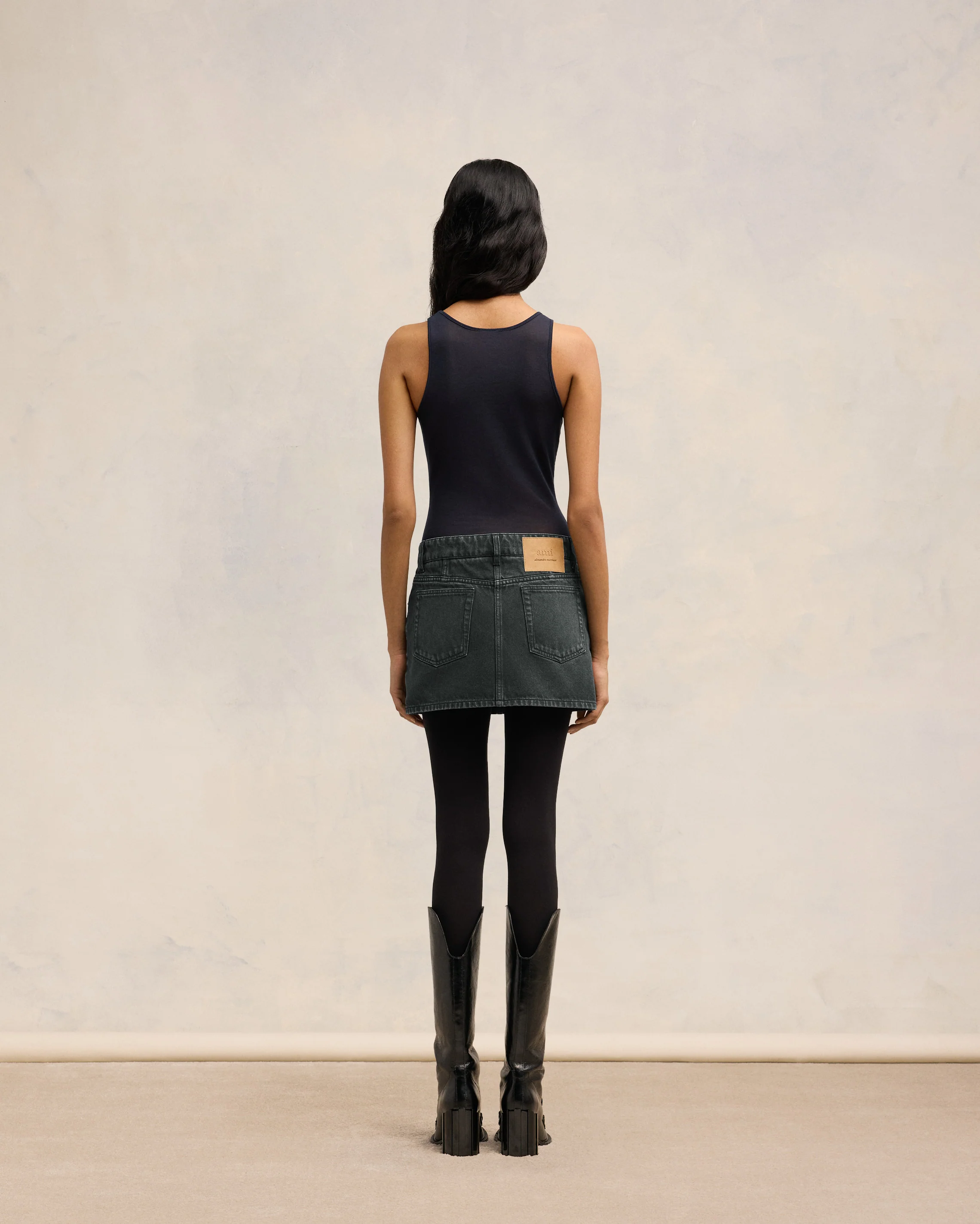 Black Mini Skirt - leoleo123123