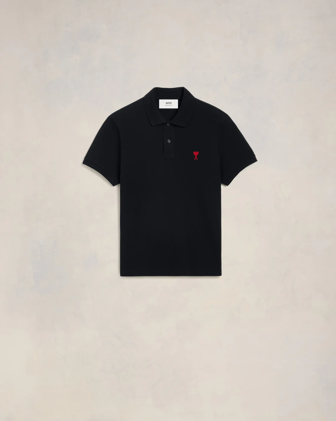 Polo Ami De Coeur Noir - leoleo123123