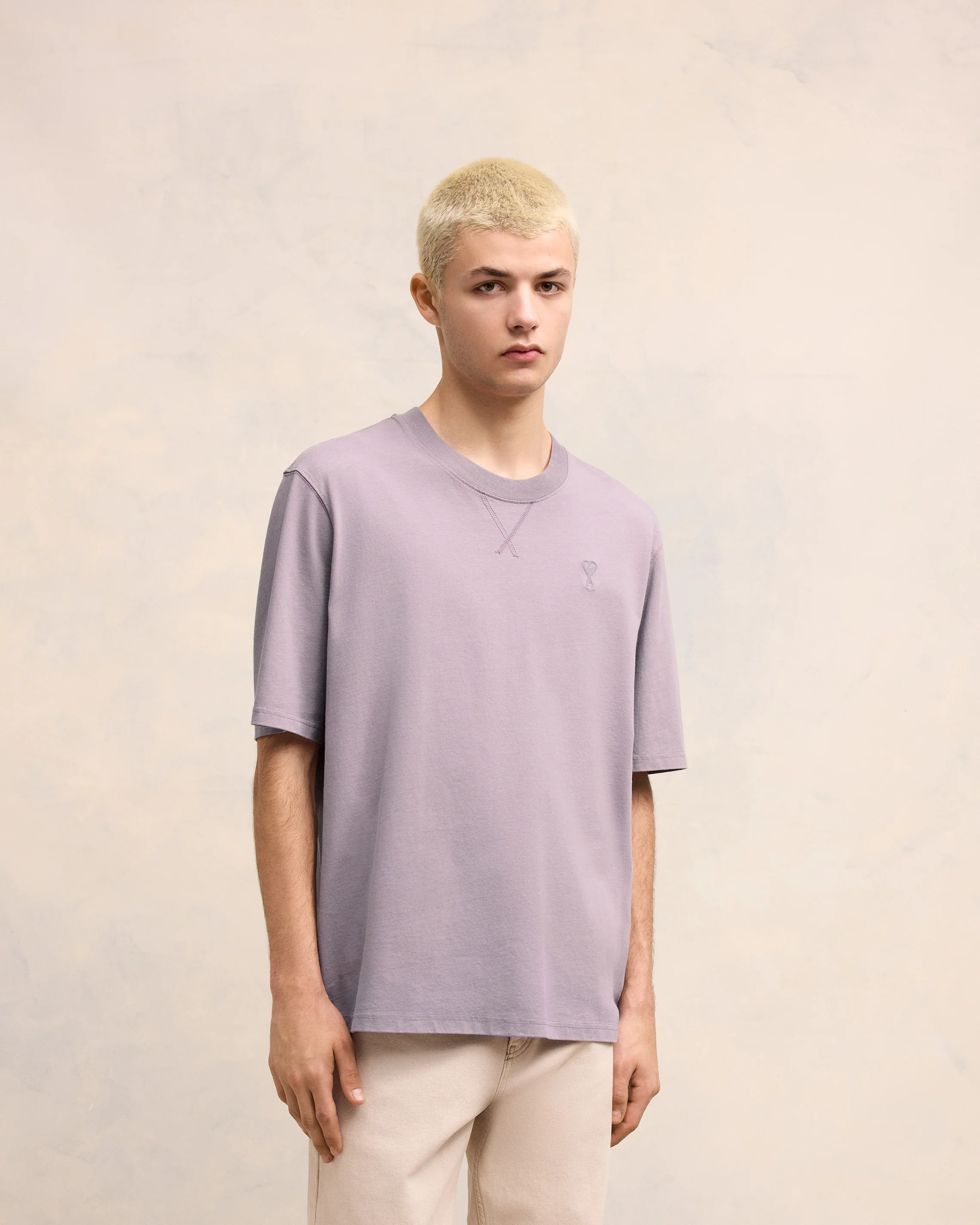 Lilac Ami De Coeur T-Shirt - leoleo123123