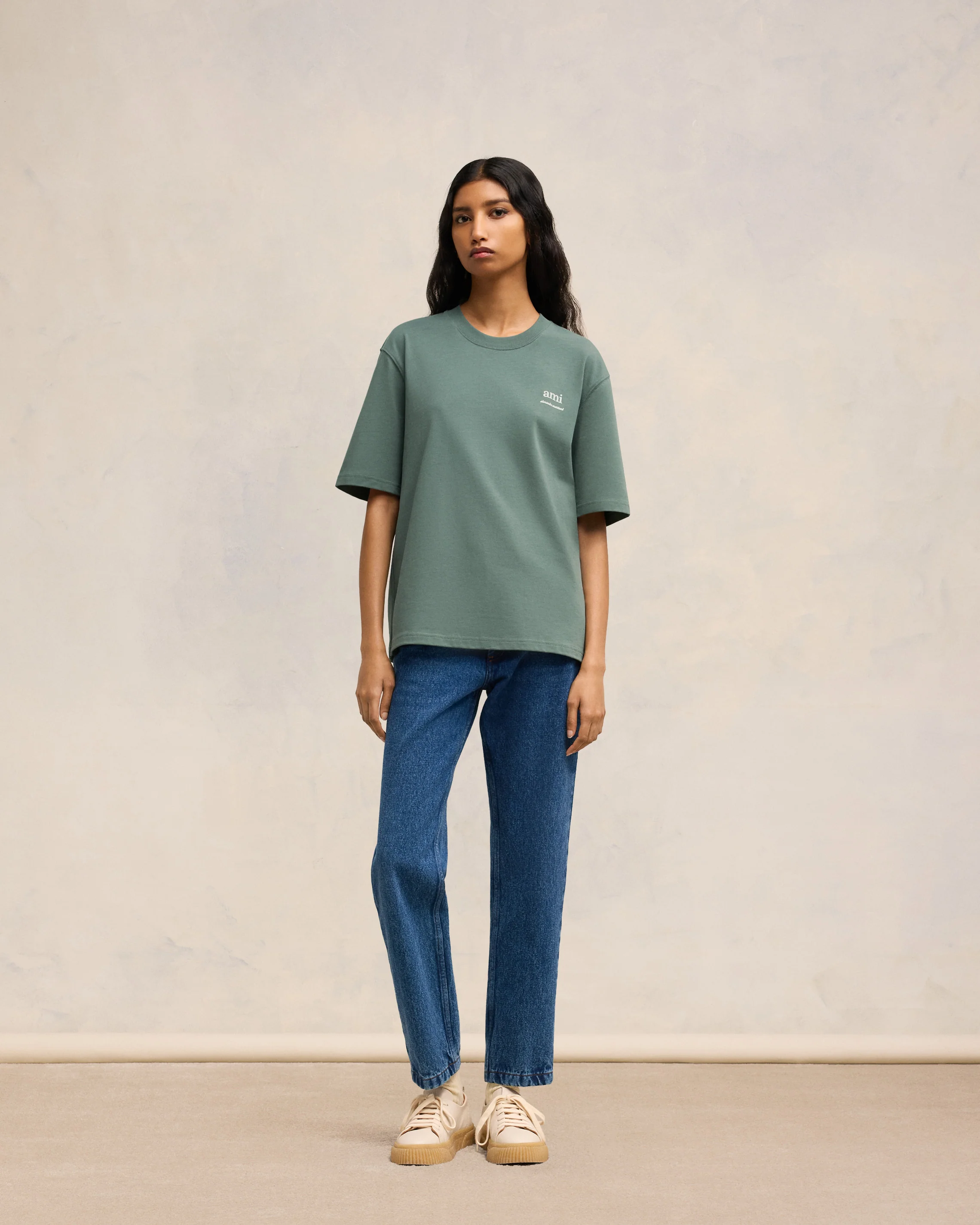 Antique Clay Ami Alexandre Mattiussi T-Shirt - leoleo123123