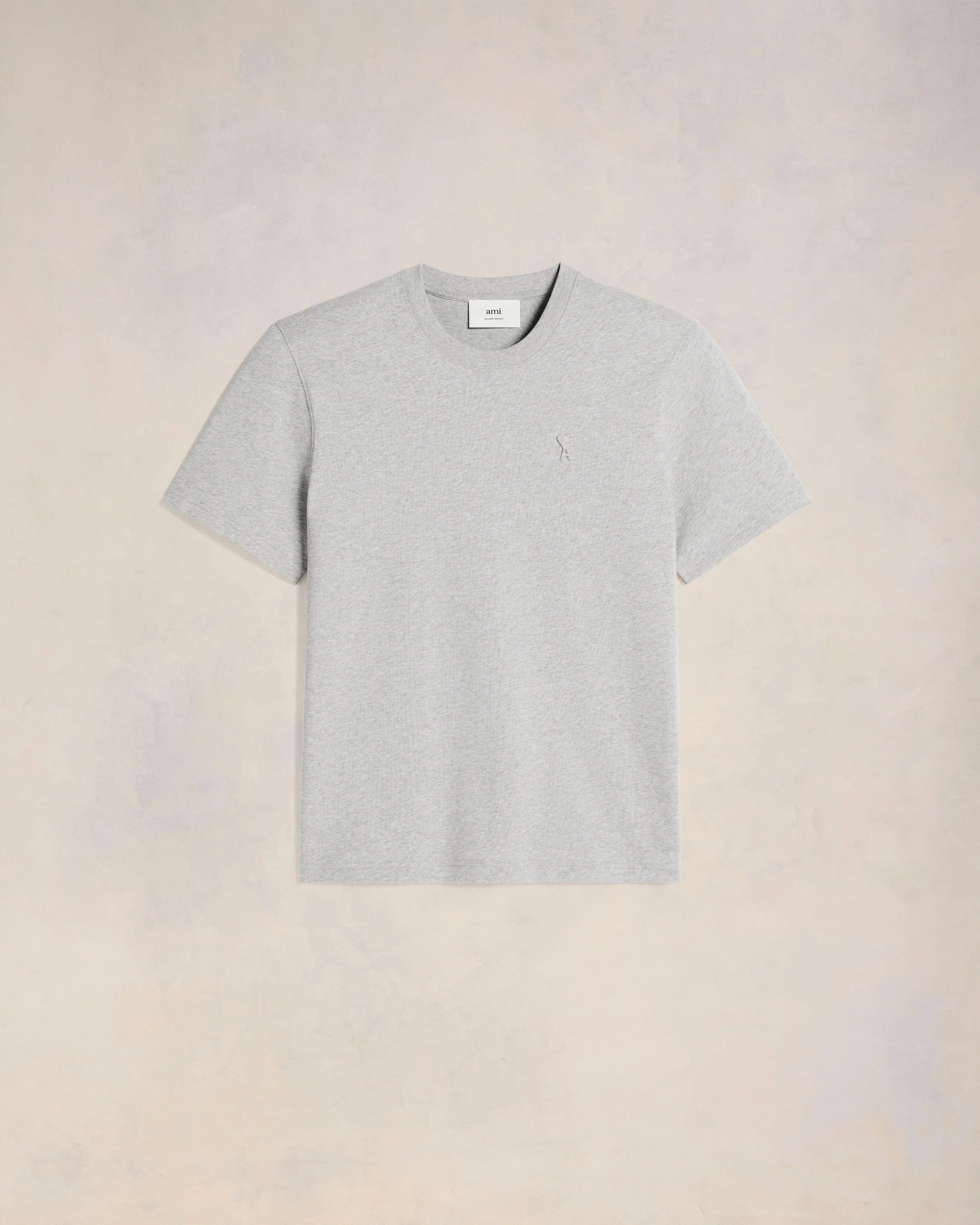 Heather Ash Grey Ami De Coeur T-Shirt - leoleo123123