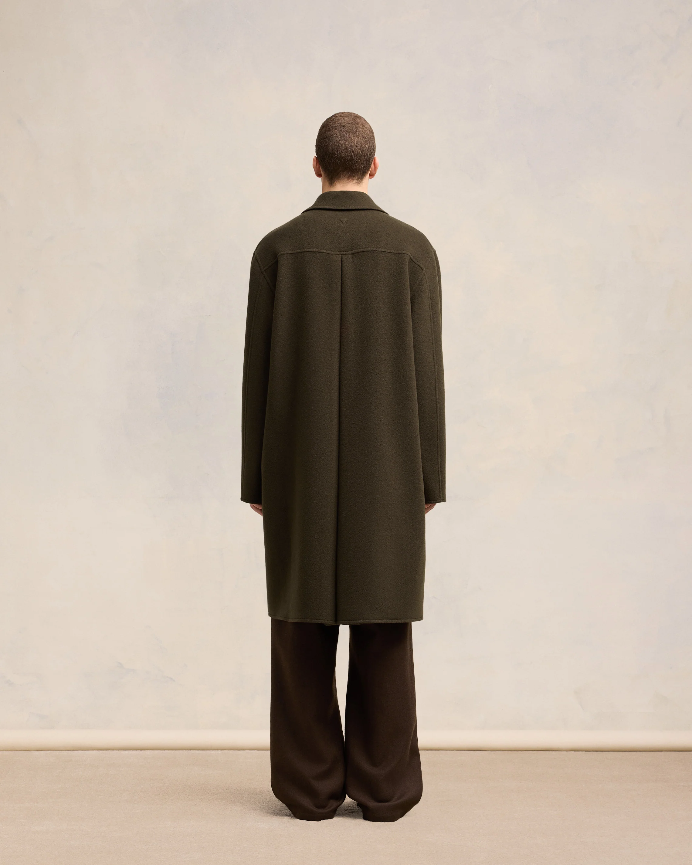 Dark Coffee Belted Car Coat - leoleo123123