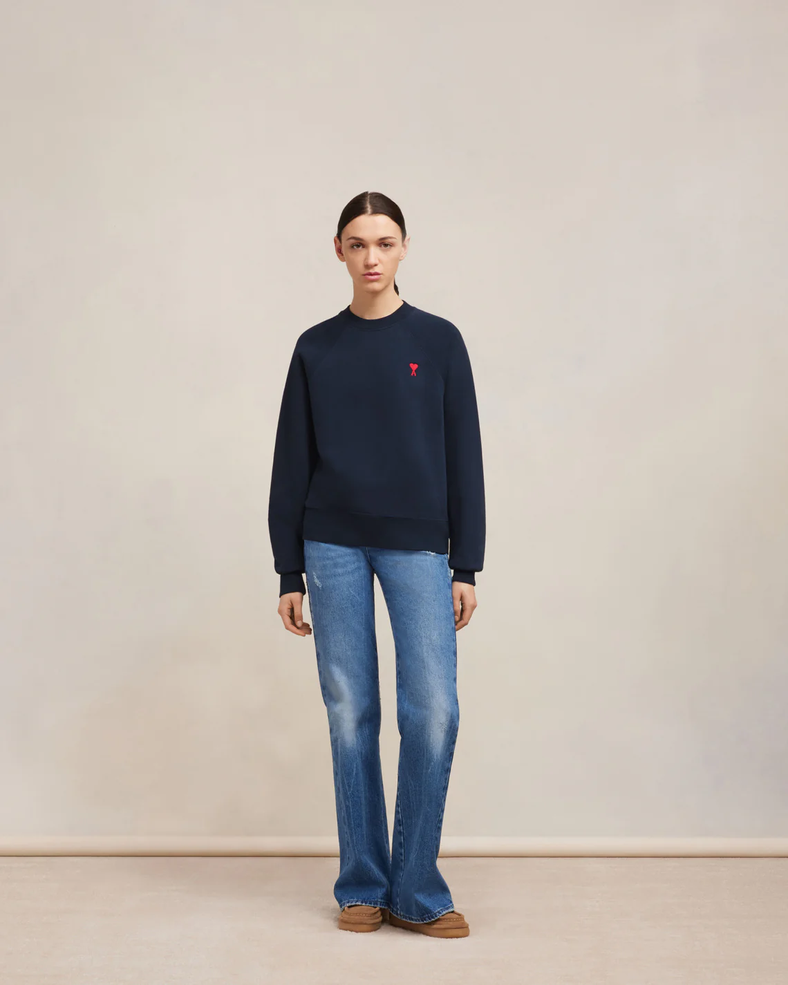 Night Blue Ami De Coeur Sweatshirt - leoleo123123